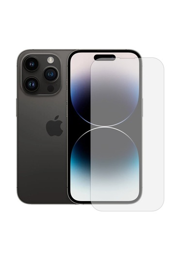 İphone 14 Pro Uyumlu Kırılmaz Temperli Ekran Koruyucu Cam