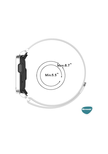 Microsonic Xiaomi Smart Band 9 Pro Milanese Loop Kordon