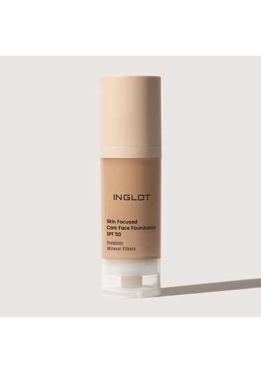 Inglot Skın Focused Care Face Foundatıon SPF50 310 Warm Tan