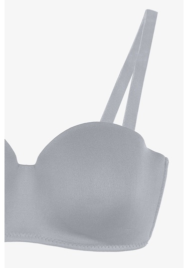 Kadın Dolgusuz Mikro Straplez Sütyen Taş