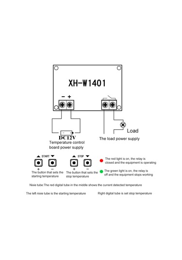 Akıllı Dijital Termostat Sıcaklık Kontrol Cihazı Termometre Yüksek Ve Düşük Sıcaklık Göstergesi