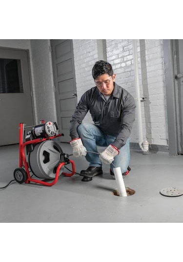 Rıdgıd 27033 K-400 Tamburlu Kanal Açma Temizleme Makinesi