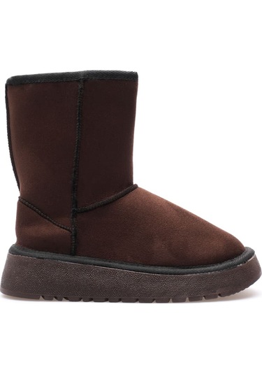 Anisa Kadın Acı Kahve Kışlık Kürklü Bot Muhtelif