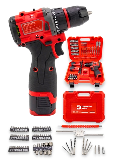 Dynamic Tech DT-716 Kömürsüz Şarjlı Darbeli Matkap