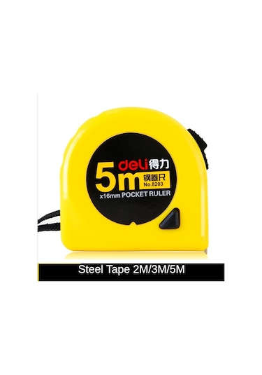 Güçlü Ve Hafif Tasarımlı 3m-ağaç İşleme Ölçüm Aletleri 2m 3m 5m Seçenekleri Mevcut Mezura Geri Çekilebilir