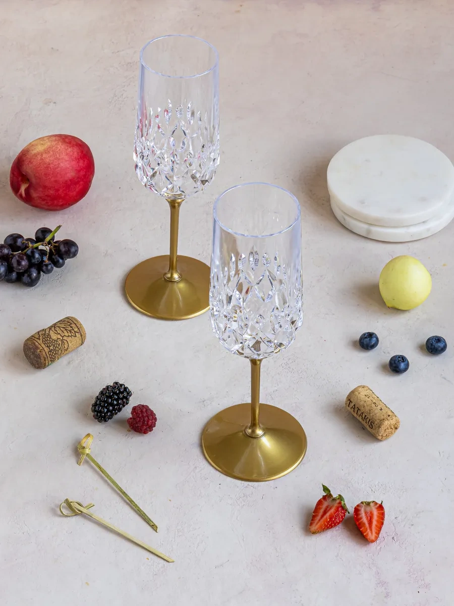 Family Co. Şampanya İçin Plastik Kadeh Seti - 6 Parça 420677482