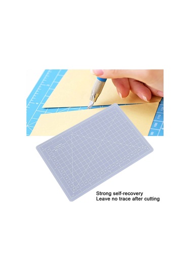 Aubyhe A4 Transparan Kesim Tahtası - El Yapımı, Kağıt Oymak, Model Yapım İçin Kullanıma Uygun, Otomatik İyileşme Özelliği İle Masaüstünü Korur