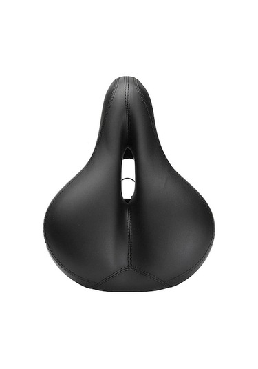 Forte Gt Baısk Xbyx 1800 Deri Yaylı Geniş Bisiklet Selesi Siyah