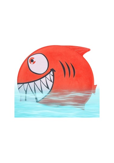 Suntek Köpekbalığı Şekilli Yüzme Boneleri Çocuklar Kısa Kırmızı