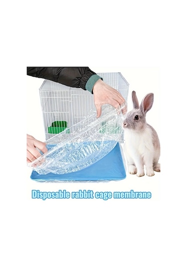 Willowhaven 40 Parça Kuş Kafesi Altlığı - Sızdırmaz Kalın Pe Tabaka Papağan Güvercin Tavşan İçin