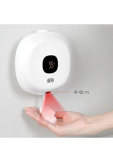 Suntek Otomatik Sıvı Sabunluk El Sabunu Dispenseri Ofis Otel Beyaz Diğer