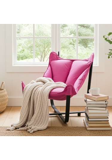 Hamak Armut Koltuk-katlanır Maximum Konfor Pembe