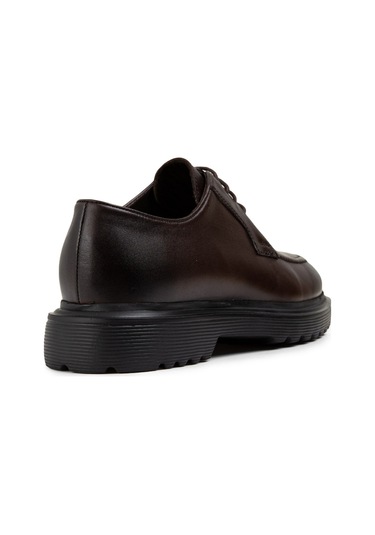 Deery Hakiki Deri Kahverengi Günlük Erkek Ayakkabı - 01931mkhve02 Kahverengi