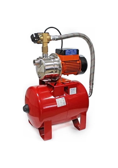 12 Volt Dc Fırçasız Motorlu Solar Hidrofor 3 Kat 3 Daire 24 Litre Tank