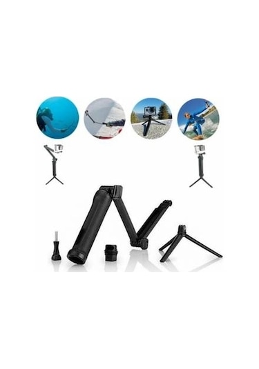 Gplus Gp238 Eken Sjcam Uyumlu Monopod Stand Gopro 5gpr Afaem 001