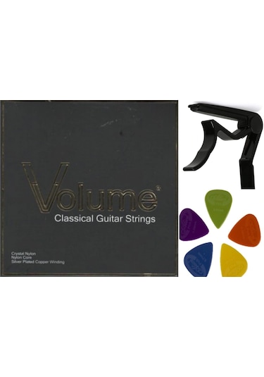 Volüme Klasik Gitar Takım Teli 3'Lü Set