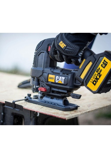 Cat DX51BC 18Volt 2.0Ah Li-ion Tek Akülü Profesyonel Kömürsüz Dekupaj Testere