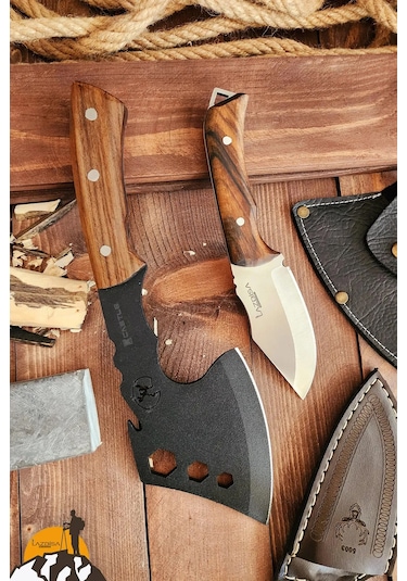 Outdoor Balta Bıçak Seti Kamp Baltası Bıçağı Nacak Budama Xx