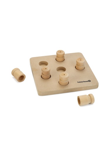 Beeztees Köpek Zeka Geliştirme Oyuncağı, Ahşap, 18x18x3cm