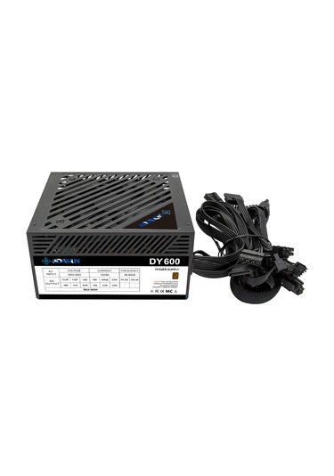 Daryun Dy600 600w80 Plus Bronze Siyah Güç Kaynağı