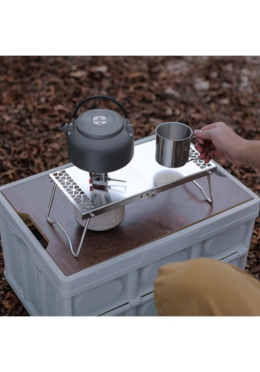 Dolıty Açık Kamp Katlanır Masa Gaz Standı Katlanabilir Çok Amaçlı Arjantin
