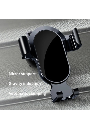 Yifomall Oto Navigasyon Telefon Tutucu, Otomatik Kilitleme, 360 Dönebilen, 4.7-6.7" Telefon Uyumlu, Havalandırma Çıkışı Montajlı Plastik Zs1