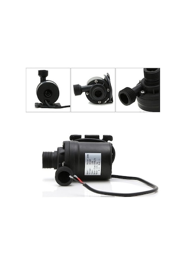 Lemestar 2 Adet Universal Sürekli Akışlı Su Pompası - 12v/24v Uyumlu, Fırçalı Olmayan, Bağlantısız Tel Tipi, Satış Makinesi İçin