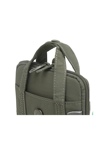 Smart Bags Mikro Poly Kumaş Askılı Mini Boy Kadın Cüzdanı 3346 Haki