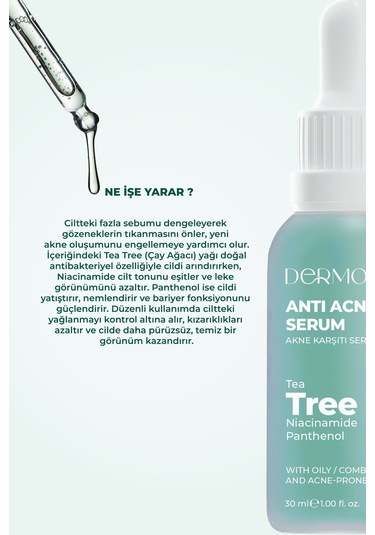 Dermoend Antı Acne Serum Ve Tarak