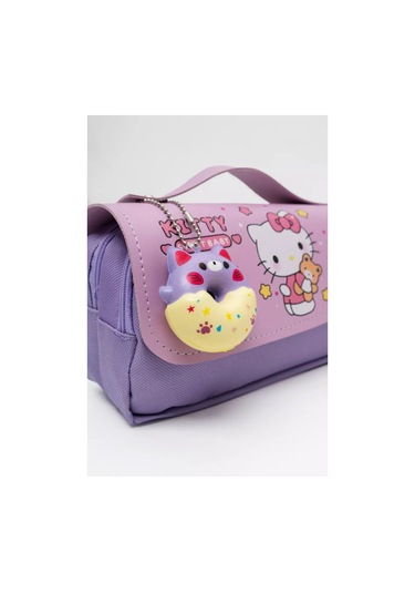 Tizi Gençler İçin Oyuncaklı Okul Kalem Kutusu 203551354 Leylak