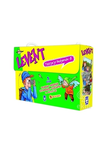 Levent Türkiye'yi Geziyorum 3 5 Kitap Set /Mustafa Orakçı