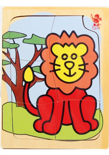 Aslan Ahşap Puzzle