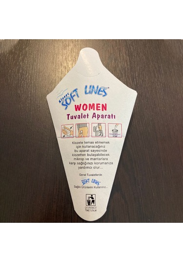 Kloset Soft Lines 3 Kutu Hijyenik Kullan At Kadın Tuvalet Aparatı