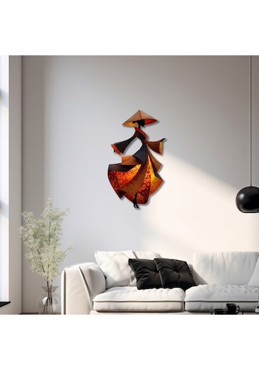 Oryantel Kimono Metal Tablo