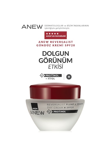 Anew Reversalist Plump & Smooth Gündüz Kremi Spf20 50 Ml.