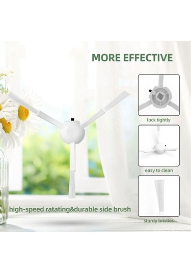 Unimarket Lumin Essence Robot Süpürge 1c/1t 2c F9 D9 Pro Max L10 Z10 Yedek Fırça Ve Paspas Bezi Süpürge Yedek Parçaları