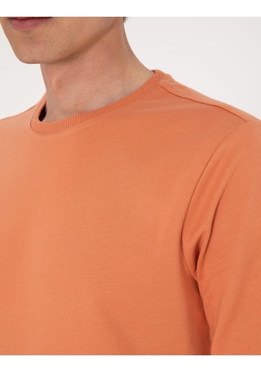 Pierre Cardin Erkek Somon Sweatshirt 50314054-vr047 Somon