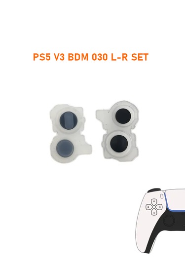 Ps5 V3 Bdm 030 Kollar İle Uyumlu Lr L1l2 R1r2 Lastik Takımı
