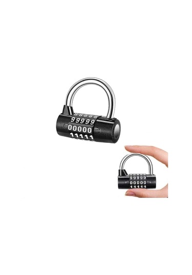 2023 - 5 Haneli Şifreli Kilit, Şifreli Kilit, Dijital Kilit, Kullanımı Kolay Ve Sıfırlanabilir Shikai