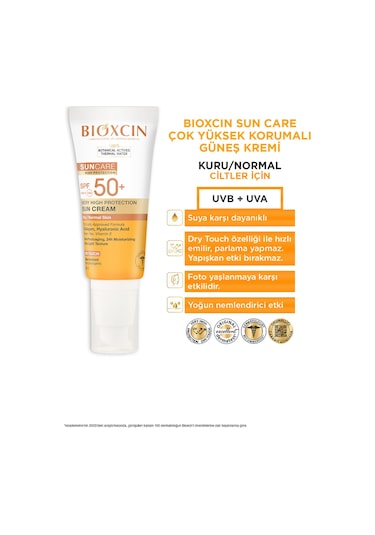 Bioxcin Suncare Kuru Ve Normal Ciltler İçin Sprey 200 Ml + Krem 50 Ml
