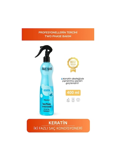 Akat Gardi Çift Fazlı Keratin İçerikli Fön Suyu 400 Ml
