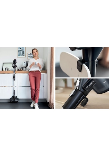 Bosch Unlimited 7 BCS712XXL 18 V Dikey Şarjlı Süpürge