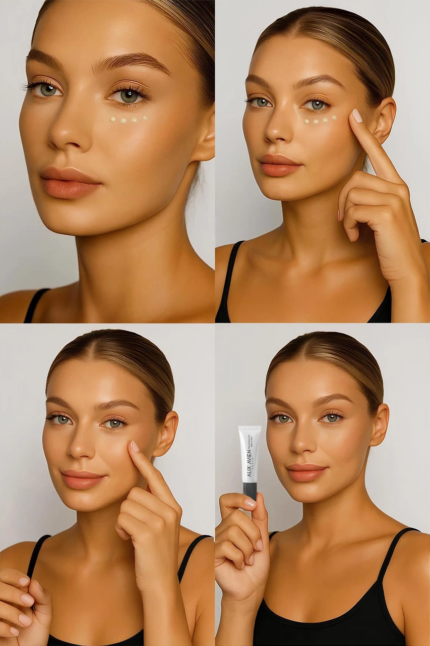 Alix Avien Yaşlanma Karşıtı E Vitaminli Spf30 Aydınlatıcı Etkili Nemlendiren Yüz Makyaj Bazı Kremi Seti