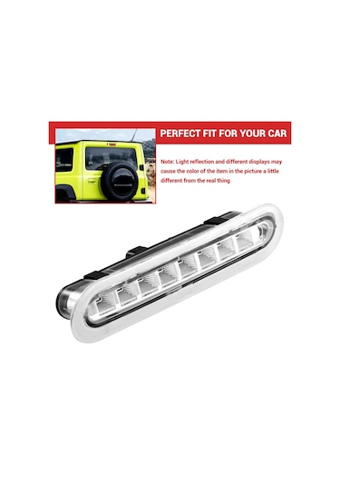 Leasetake Led Arka Fren Lambası Merkezi Yüksek Monteli Dur Uyarı Lambası Arka Stop Lambası Suzuki Jimny Jb64 Jb74 2019-2023 Beyaz