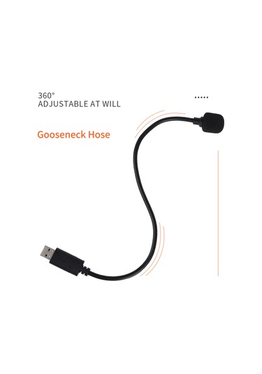 Yifomall Usb Mini Mikrofon - 360 Ses Alma, Taşınabilir Ve Kolay Kullanım İçin Pc/laptop Uyumlu