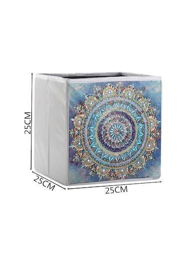 Xiyyadms Dıy El Sanatı İçin Gömlekli Saklama Kutusu - Beyaz Kumaş, 25cm, Alet Seti Dahil Diğer