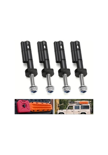 Xuweiwei Maxtrax Mkıı Kurtarma Levhası 4 Adet Kilitli Çalınma Önleyici Montaj Pimi