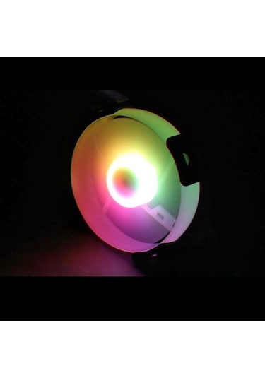Didadodo 12cm Rgb Soğutma Fanı - Sessiz Hidrolik Yatak, Aura Sync, 1200 Rpm Beyaz Beyaz