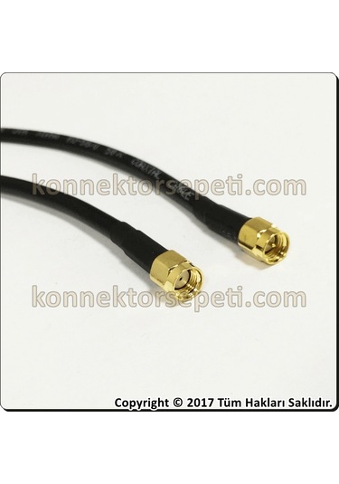 Wireless Anten Kablosu 5 Metre Sma Erkek - Rp Sma Erkek A+