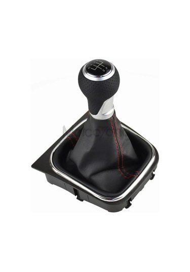 Jetta Mk6 Kırmızı Dikişli 5 İleri Vites Topuzu